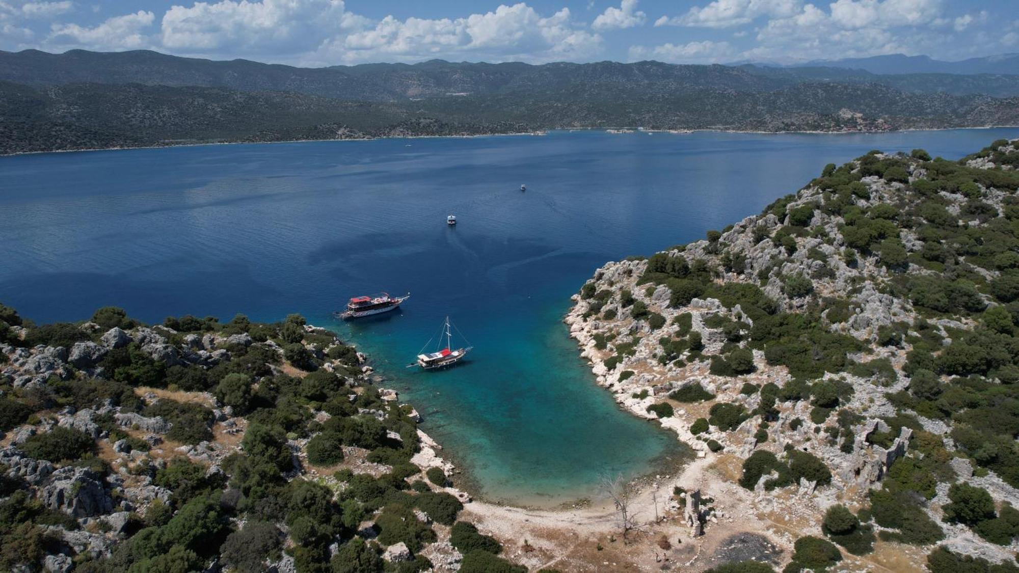 Hotel Blue Cruise Kaş Esterno foto